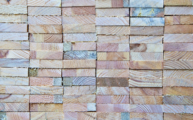 Rough Wooden Blocks Background