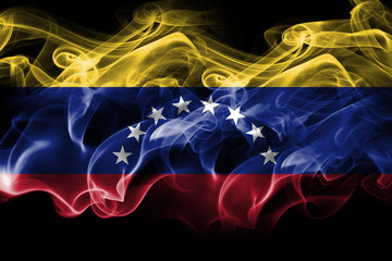 Venezuela smoke flag