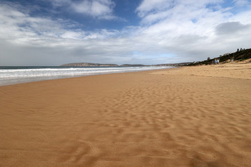 Fototapeta na wymiar Beach in Plettenberg Bay, Garden Route, South Africa