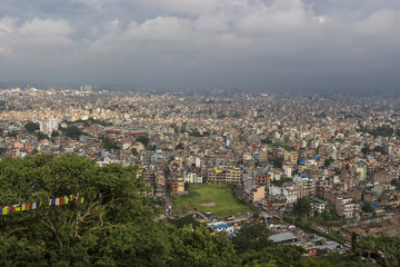 Fototapeta na wymiar Kathmandu city