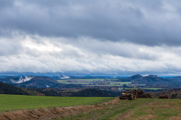 Blicke &uuml;ber die S&auml;chsische Schweiz