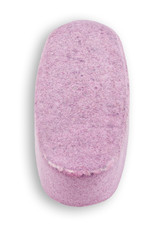 one pill on a white background