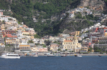 Fototapeta premium イタリア・アマルフィ海岸・ポジターノ