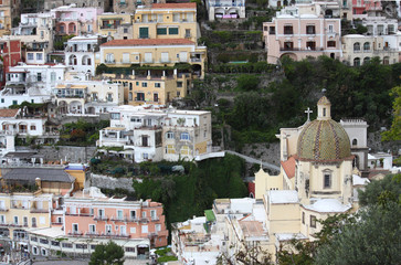 イタリア・アマルフィ海岸・ポジターノ