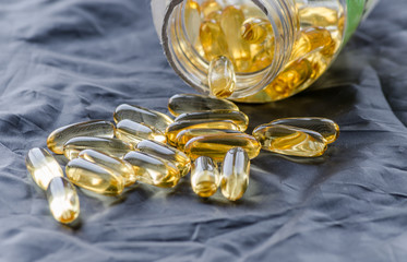 sports supplements to food, fish oil