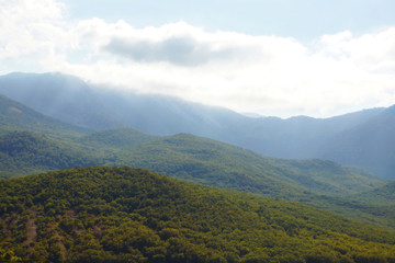 Crimean mountains