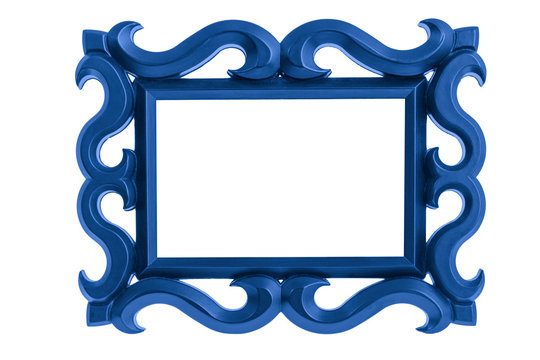 Blue Picture Frame
