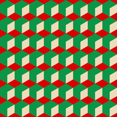 Red and green pattern