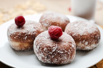 Fresh and tasty doughnuts