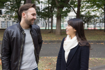 日本人女性とヨーロッパ人男性