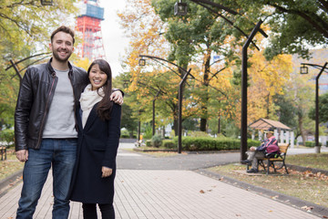 日本人女性とヨーロッパ人男性