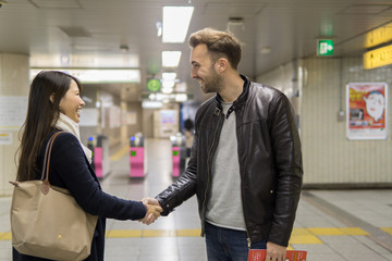 日本人女性とヨーロッパ人男性
