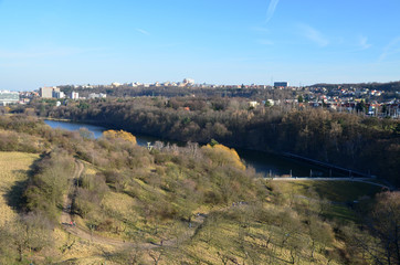 Landscape around Prague