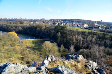 Landscape around Prague