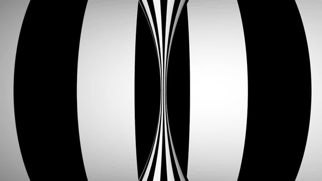 Black and white abstract background. Seamless loop