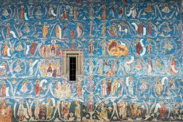 Voronet Monastery in Bucovina, Romania
