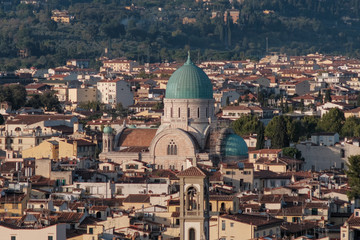 Fototapeta na wymiar The Great Synagogue of Florence