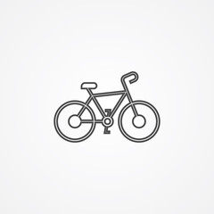 Bike vector icon