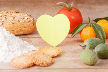 Eating plan with heart