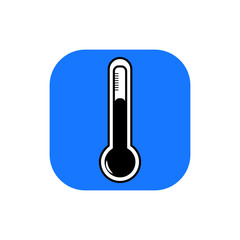 icon with a thermometer.