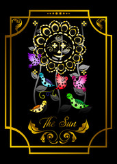the sun card