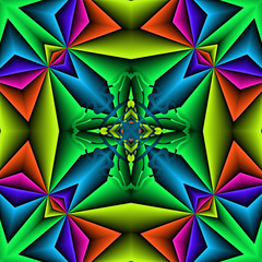 Abstrakt Regenbogenfarben bunt geometrisch illustration nahtlos Kategorie Grafische Elemente