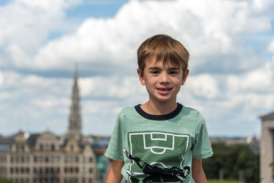 Portrait in Brussels