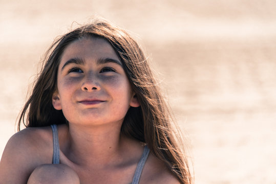 Content at the Beach