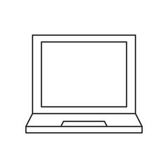 laptop computer icon image