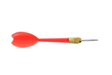Dart / Red dart on white background.