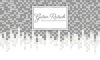Silvester Grußkarte - 