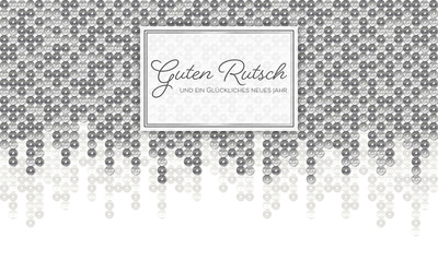 Silvester Grußkarte - 
