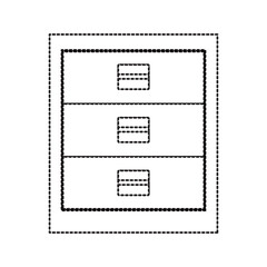 chest of drawers icon image