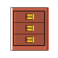 chest of drawers icon image