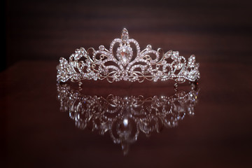 Royal crown, diadem. Wealth symbol of power and success