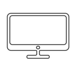 Computer line icon.
