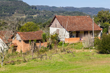 Fototapeta na wymiar Farm house in Gramado