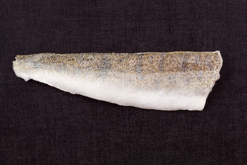Fresh Fillet fish slice.