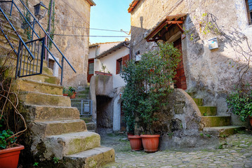 Calcata Town Buildings
