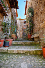 Calcata Town Buildings