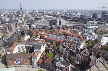 Fototapeta premium ハンブルクのパノラマ