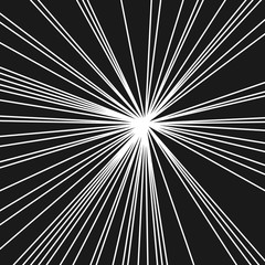 Obraz premium Abstract Rays of Light and Background