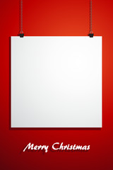 xmas vector banner template