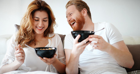 Romantic couple on weekend