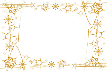 Weihnachten Hintergrund abstrakt mit goldenen Sternen