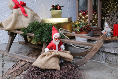 weihnachtsdeko vor der haustür\ weihnachtsdeko vor der haustür\
