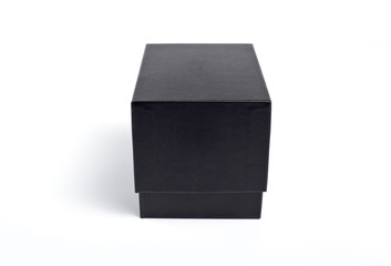 Black box isolated on a white.