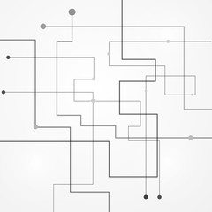 Abstract background with line design