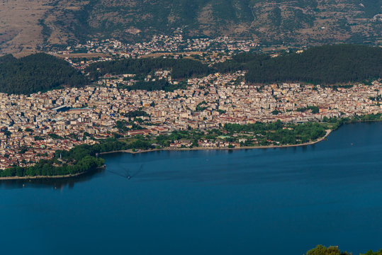 Beautiful View At Ioannina Lake