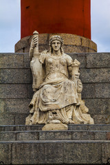 Obraz premium Rostral column. Saint Petersburg.